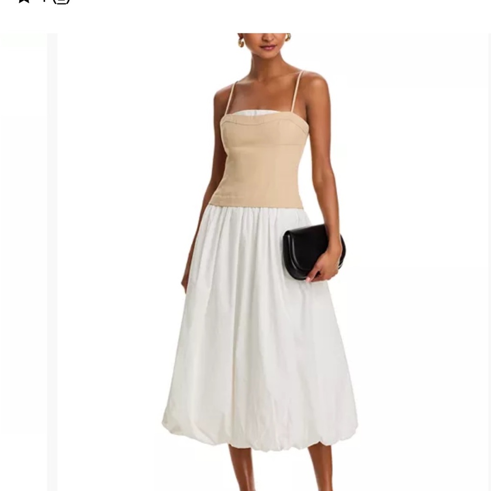 Line & Dot balloon hem Maxi dress